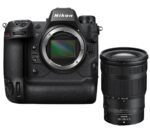 Nikon Z camera body with NIKKOR 24-120mm lens, ideal for professional photography.