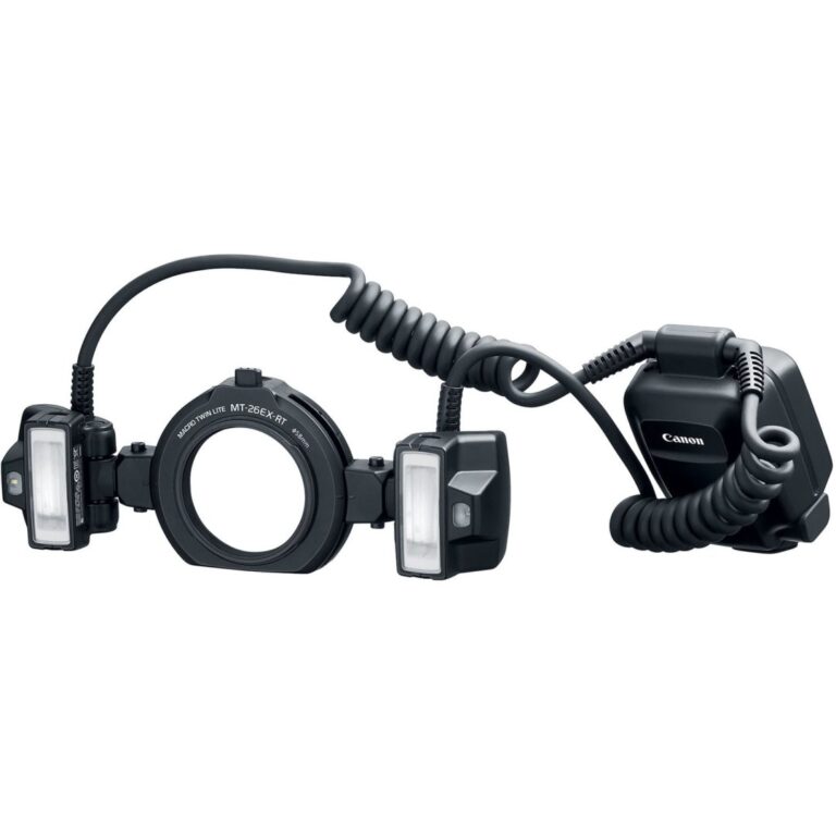 Canon Macro Twin Lite MT-26EX-RT flash for professional photography