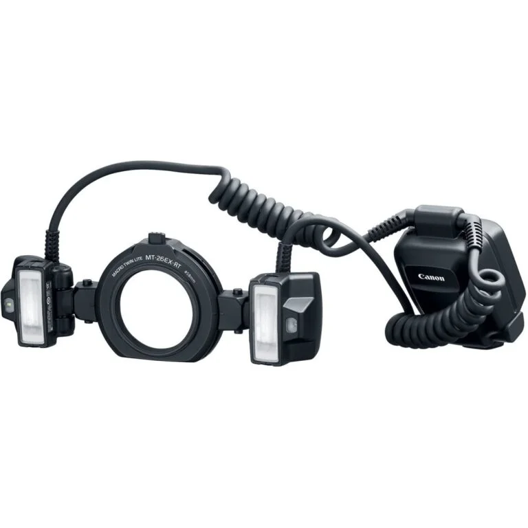 Canon Macro Twin Lite MT-26EX-RT flash for professional photography