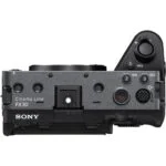 Sony FX30 digital cinema camera body with controls, ideal for professional videography.