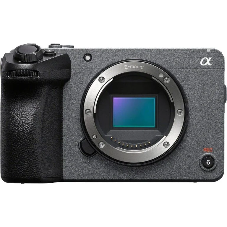 Sony FX30 digital cinema camera body with E-mount, ideal for professional videography.