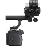 Sony FX30 camera with XLR handle unit for professional video recording.