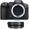 Canon R6 Mark II Camera With EOS R Adapter