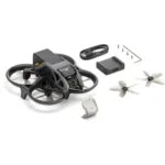 DJI Avata FPV Drone with accessories including propellers and charger, available at Camix UK.