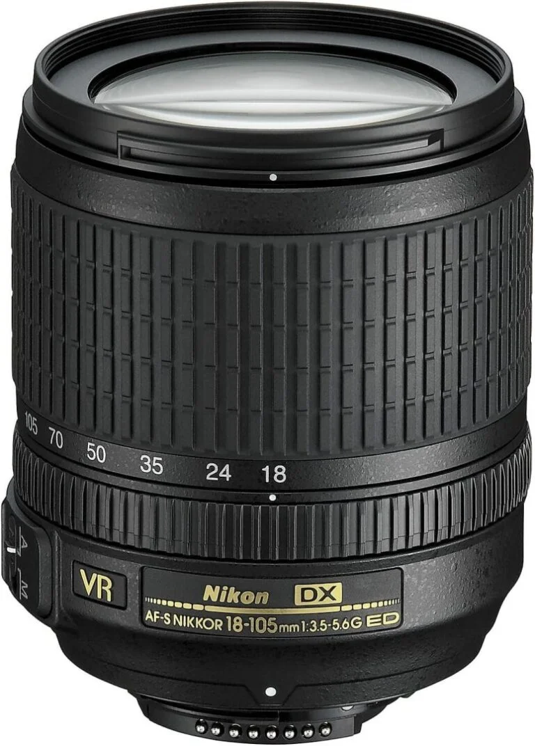 Nikon AF-S DX 18-105mm f/3.5-5.6G ED VR lens for DSLR cameras