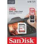 SanDisk 128GB Ultra SDXC UHS-I, 140MB/s - Image 2