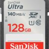 SanDisk 128GB Ultra SDXC UHS-I, 140MB/s