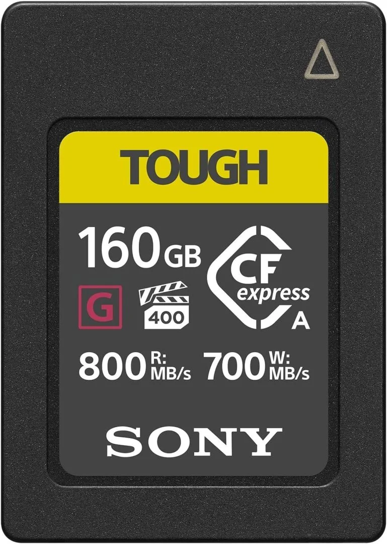 Sony 160GB TOUGH CFexpress Type A Flash Memory Card Sony 160GB TOUGH CFexpress Type A Memory Card for high-speed photography and video.