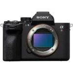 Sony A7R V mirrorless camera body, ideal for professional photography.
