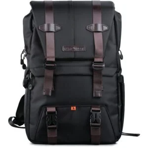 K&F Concept camera backpack for photography gear and accessories.