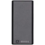 Black camera battery grip for DSLR and mirrorless cameras.