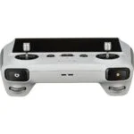 DJI drone controller with dual joysticks and screen, ideal for professional photography and videography.