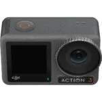 DJI Action 3 camera with front display and lens, ideal for action photography.
