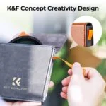 K&F Concept camera accessory with creative design in a shop.