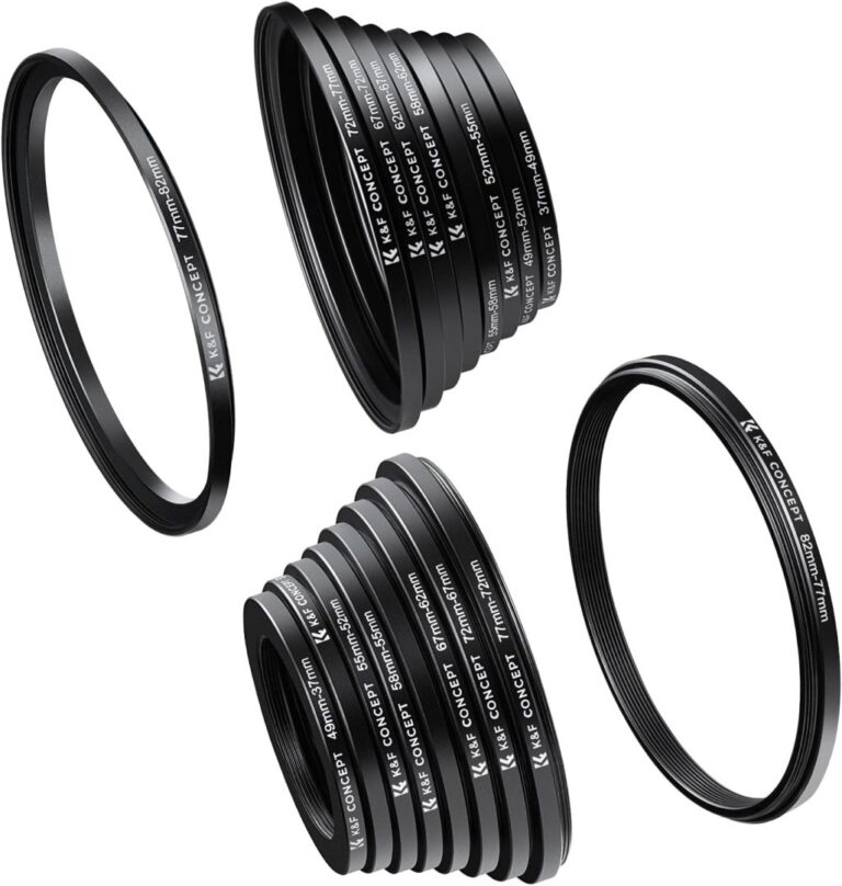 K&F Concept camera lens filters set for photography gear