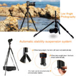 K&F Professional Camera Tripod Aluminium – 10kg Load 162cm Max Height With 360° Ball Head - Image 11