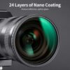 K&F Concept 58mm Lens Filter Variable Neutral Density ND3-ND1000