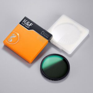 K&F Concept 58mm Lens Filter Variable Neutral Density ND3-ND1000