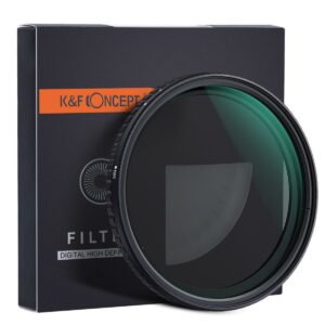 K&F Concept Nano-X ND8~128 Variable Fader 82mm Filter