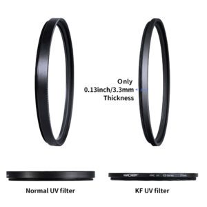 K&F 37mm Classic Blue coat MCUV Lens Filter