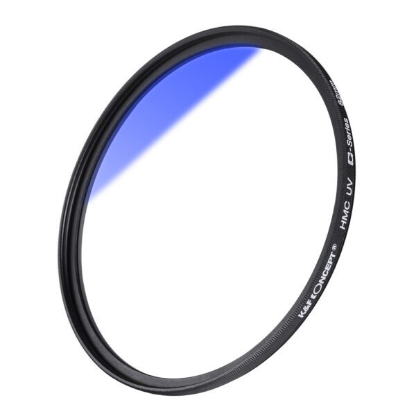 K&F 55mm UV Filter - Classic Slim with Blue Multi Coat