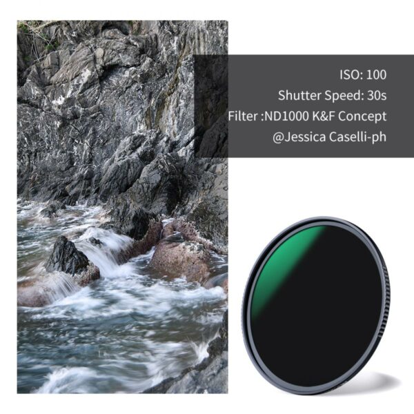 K&F Concept 105mm ND1000 (10 Stop) Fixed ND Filter Neutral Density Lens Filter