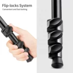 K&F Professional Camera Tripod Aluminium – 10kg Load 162cm Max Height With 360° Ball Head - Image 9