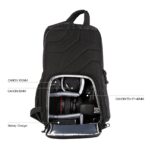 K&F Concept Sling Camera Bag Backpack for Travel Photography - Image 2