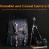 K&F Concept Backpack 20L Black Travel Backpack for Outdoor Photography Waterproof