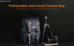 K&F Concept Backpack 20L Black Travel Backpack for Outdoor Photography Waterproof - Image 5