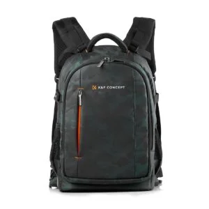 K&F Concept camera backpack for photography gear and accessories.