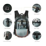 K&F Concept national geographic backpack camera bag photography big bags for camera travels - Image 10