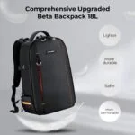 K&F Concept camera backpack, 18L, lightweight and durable, ideal for photography gear.