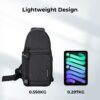 K&F Concept Camera pack Waterproof backpack with adjustable cross-body strap