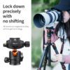 K&F Concept Camera Tripod Ball Head with 1/4 Inch - 8 kg Load Capacity