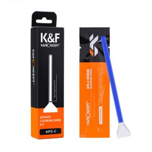 K&F Concept Sensor Cleaning Stick Set 16mm APS-C Format - 10PCS
