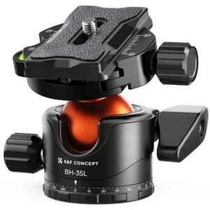 K&F Concept BH-35L camera tripod ball head for photography gear