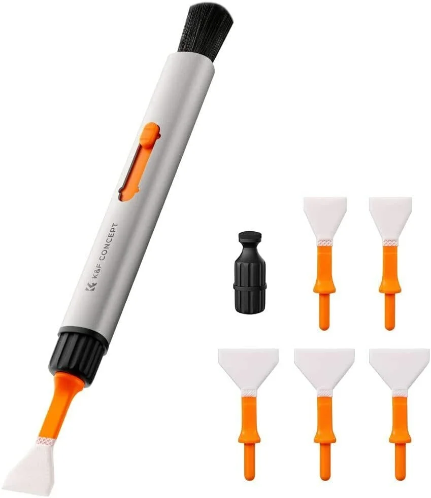 s-l1600 - 2023-02-03T074523.821 K&F Concept camera cleaning kit with brush and swabs.
