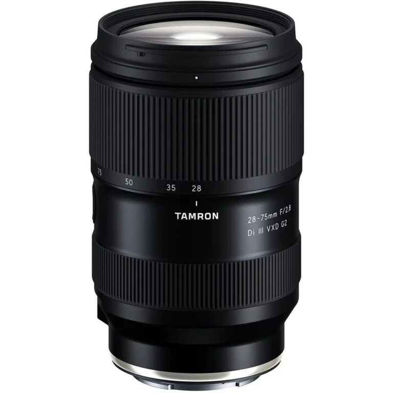 Tamron 28-75mm f/2.8 Di III VXD G2 lens for mirrorless cameras.