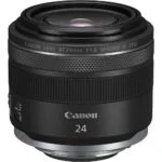 Canon RF 24mm F1.8 macro lens for mirrorless cameras, available at Camix UK.