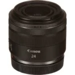 Canon RF 24mm macro lens for mirrorless cameras, available at Camix UK.