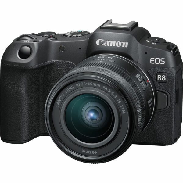 Canon R8 With RF 24-50mm f/4.5-6.3 IS STM Lens