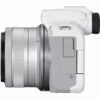 Canon R50 with RF-S 18-45mm IS STM Lens - White