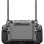Back view of a professional drone controller with dual antennas.