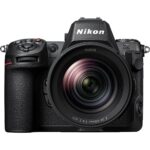 Nikon Z series mirrorless camera with Nikkor lens, available at Camix UK.