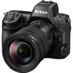 Nikon Z mirrorless camera with lens, available at Camix UK.