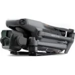 Folded DJI Mavic 3 Pro drone with Hasselblad camera, ideal for aerial photography.