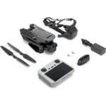 DJI drone with controller and accessories from Camix camera shop UK.