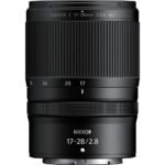 Nikon Z 17-28mm f/2.8 lens for mirrorless cameras, ideal for wide-angle photography.