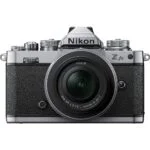 Nikon Z fc camera with DX 16-50mm VR lens, available at Camix UK.